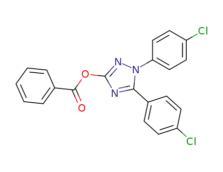 Benzoic acid 1,5-bis-(4-chloro-phenyl)-1H-[1,2,4]triazol-3-yl ester