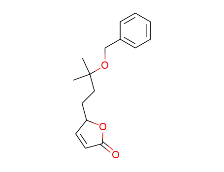 2(5H)-Furanone, 5-[3-methyl-3-(phenylmethoxy)butyl]-