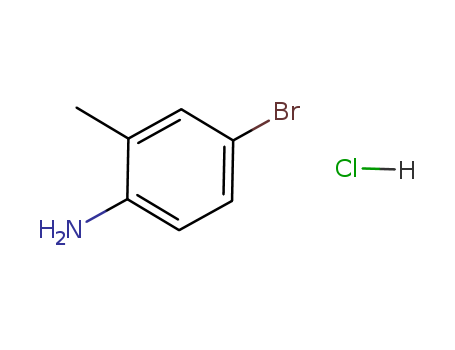 Benzenamine,4-bromo-2-methyl-, hydrochloride (1:1)