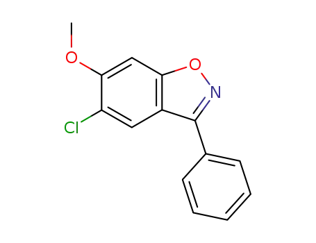 5-chloro-6-methoxy-3-phenyl-1,2-benzisoxazole