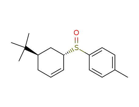 trans-5-t-butylcyclohex-2-enyl p-tolyl sulphoxide