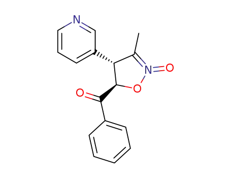 Methanone,
[4,5-dihydro-3-methyl-2-oxido-4-(3-pyridinyl)-5-isoxazolyl]phenyl-