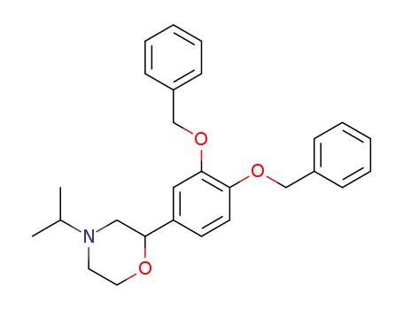 2-(3,4-Bis-benzyloxy-phenyl)-4-isopropyl-morpholine