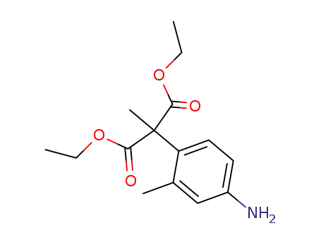 Propanedioic acid, (4-amino-2-methylphenyl)methyl-, diethyl ester
