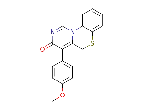 1-(4-Methoxy-phenyl)-10H-9-thia-3,4a-diaza-phenanthren-2-one