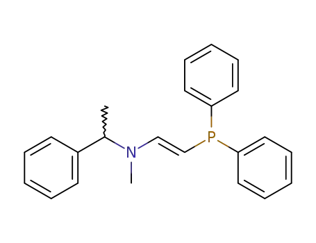 ((E)-2-Diphenylphosphanyl-vinyl)-methyl-(1-phenyl-ethyl)-amine
