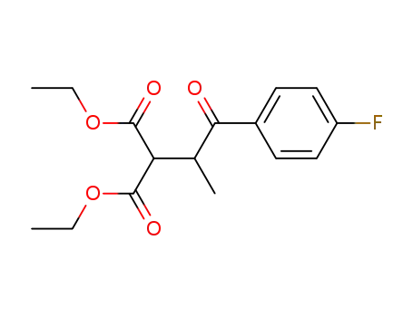 Propanedioic acid, [2-(4-fluorophenyl)-1-methyl-2-oxoethyl]-, diethyl
ester