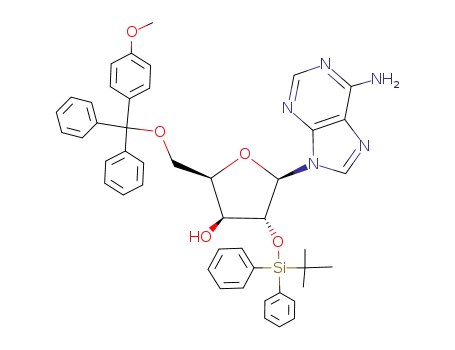 9-<5'-O-(monomethoxytrityl)-2'-O-(tert-butyldiphenylsilyl)-β-D-xylofuranosyl>adenine
