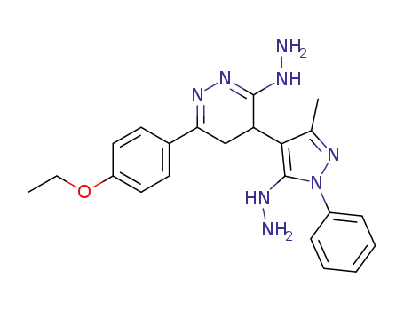 [6-(4-Ethoxy-phenyl)-4-(5-hydrazino-3-methyl-1-phenyl-1H-pyrazol-4-yl)-4,5-dihydro-pyridazin-3-yl]-hydrazine
