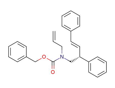 Molecular Structure of 917810-87-8 (Allyl-((E)-(R)-2,4-diphenyl-but-3-enyl)-carbamic acid benzyl ester)