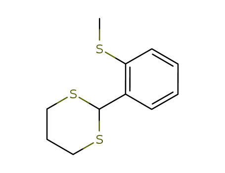 1,3-Dithiane, 2-[2-(methylthio)phenyl]-