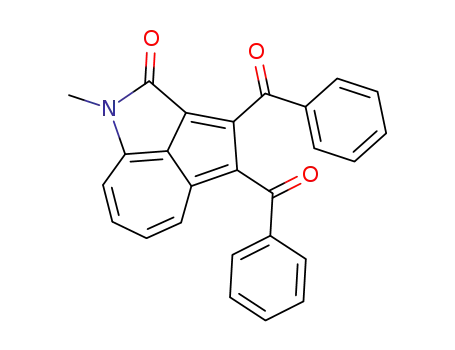 3,4-Dibenzoyl-1-methyl-1H-azuleno[8,1-bc]pyrrol-2-one