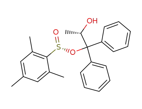 2,4,6-Trimethyl-benzenesulfinic acid (S)-2-hydroxy-1,1-diphenyl-propyl ester