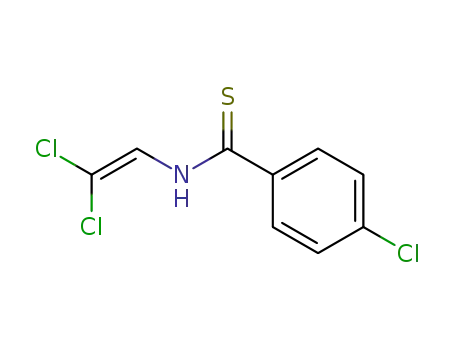 Benzenecarbothioamide, 4-chloro-N-(2,2-dichloroethenyl)-