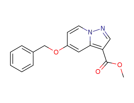 METHYL 5-(BENZYLOXY)PYRAZOLO[1,5-A]피리딘-3-카르복실레이트