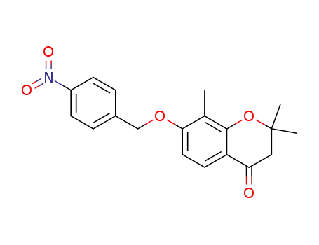 2,2,8-Trimethyl-7-(4-nitro-benzyloxy)-chroman-4-one