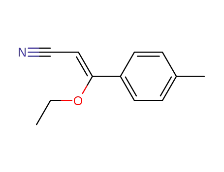 (Z)-3-ethoxy-3-(p-tolyl)acrylonitrile