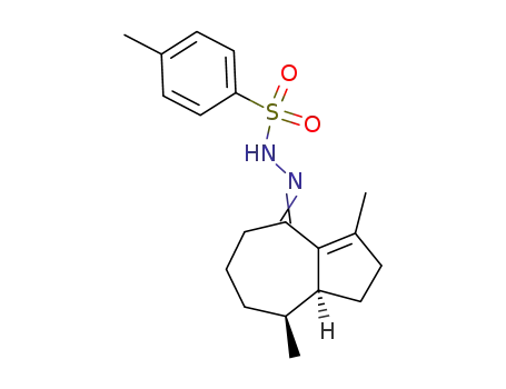 (6S,7S)-6,10-dimethylbicyclo<5.3.0>dec-1(10)-en-2-one toluene-p-sulfonylhydrazone