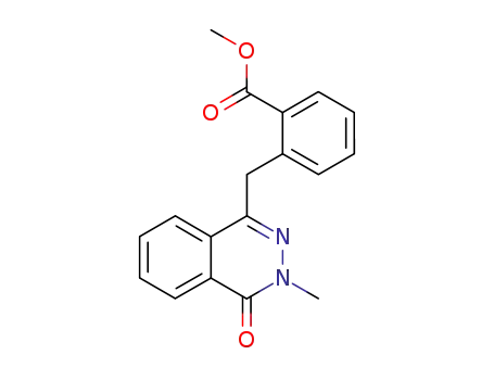 2-(3-Methyl-4-oxo-3,4-dihydrophthalazin-1-ylmethyl)-benzoesaeuremethylester