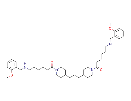 6-(2-methoxybenzylamino)-1-[4-(3-{1-[6-(2-methoxybenzylamino)hexanoyl]piperidin-4-yl}propyl)piperidin-1-yl]hexan-1-one