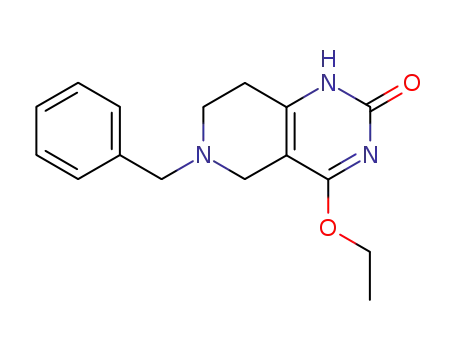 Pyrido[4,3-d]pyrimidin-2(1H)-one,
4-ethoxy-5,6,7,8-tetrahydro-6-(phenylmethyl)-