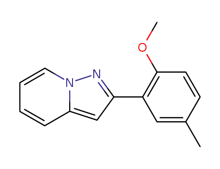 2-(2-Methoxy-5-methylphenyl)pyrazolo[1,5-a]pyridine
