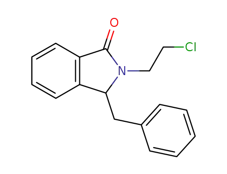 1H-Isoindol-1-one, 2-(2-chloroethyl)-2,3-dihydro-3-(phenylmethyl)-