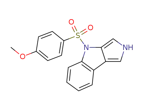 4-(p-methoxyphenylsulphonyl)-2,4-dihydropyrrolo<3,4-b>indole