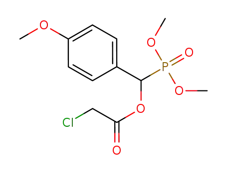 chloro-acetic acid (dimethoxy-phosphoryl)-(4-methoxy-phenyl)-methyl ester