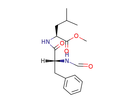 N-formyl-(R)-phenylalanyl-(S)-leucine methyl ester