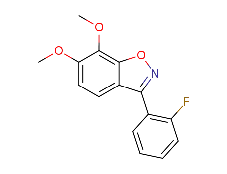 3-(2-Fluoro-phenyl)-6,7-dimethoxy-benzo[d]isoxazole