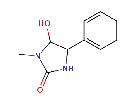 2-Imidazolidinone, 5-hydroxy-1-methyl-4-phenyl-