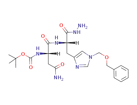 Boc-Asn-His(Bom)-NHNH<sub>2</sub>