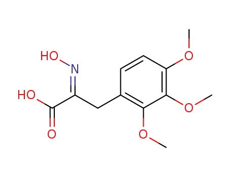 2-[(Z)-Hydroxyimino]-3-(2,3,4-trimethoxy-phenyl)-propionic acid