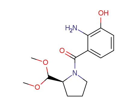 (2-Amino-3-hydroxy-phenyl)-((S)-2-dimethoxymethyl-pyrrolidin-1-yl)-methanone