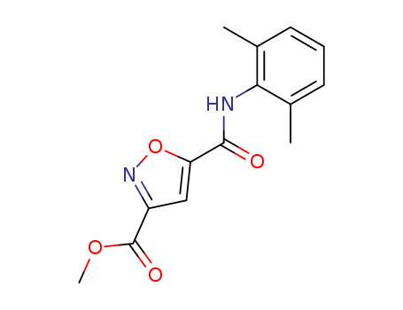 3-ISOXAZOLECARBOXYLIC ACID 5-(((2,6-DIMETHYLPHENYL)AMINO)CARBONYL)-,METHYL ESTER