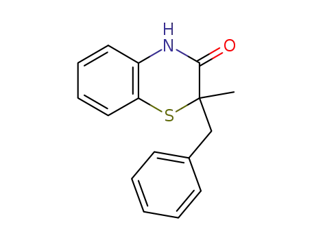 2H-1,4-Benzothiazin-3(4H)-one, 2-methyl-2-(phenylmethyl)-