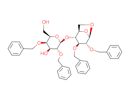 1,6-anhydro-2,2',3,4'-tetra-O-benzyl-β-lactose