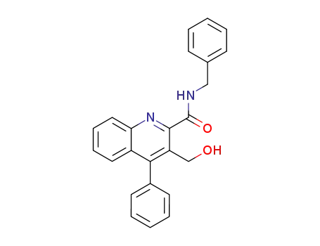 N-benzyl-3-hydroxymethyl-4-phenylquinoline-2-carboxamide