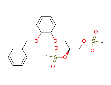 (S)-3-(2-benzyloxyphenoxy)-1,2-bis(mesyloxy)propane