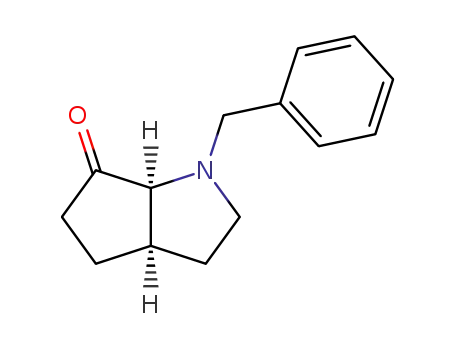 (cis)-1-benzylhexahydrocyclopenta[b]pyrrol-6(1H)-one