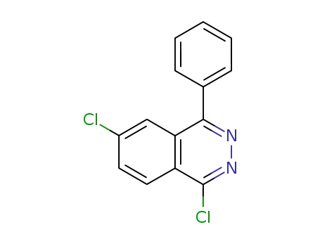 Molecular Structure of 120116-66-7 (1,6-dichloro-4-phenylphthalazine)