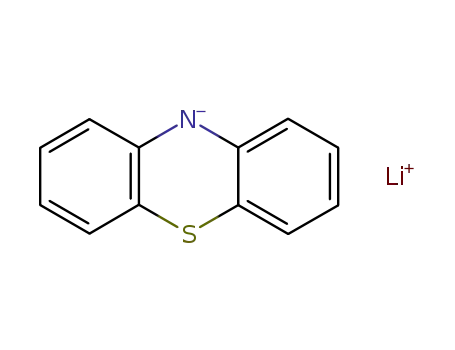 Molecular Structure of 4442-10-8 (10H-Phenothiazine, lithium salt)