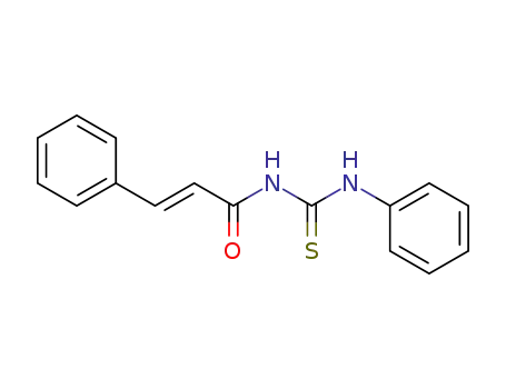 N-phenyl-N'-3-phenylpropenoylthiourea