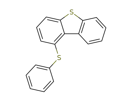 Molecular Structure of 135489-54-2 (Dibenzothiophene, 1-(phenylthio)-)