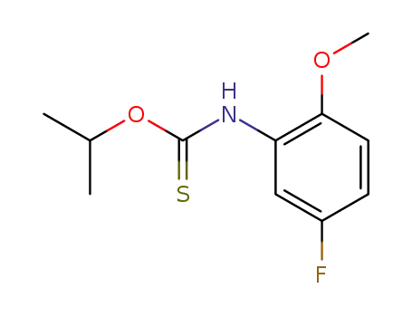 O-isopropyl 5-fluoro-2-methoxyphenylthiocarbamate