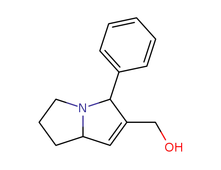2,3,5,7a-tetrahydro-6-(hydroxymethyl)-5-phenyl-1H-pyrrolizine