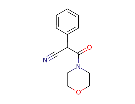 3-(morpholin-4-yl)-3-oxo-2-phenyl-propionitrile