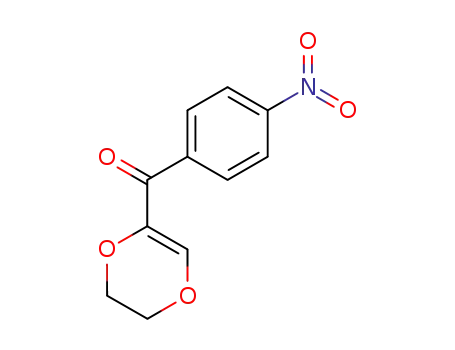 (5,6-Dihydro-[1,4]dioxin-2-yl)-(4-nitro-phenyl)-methanone