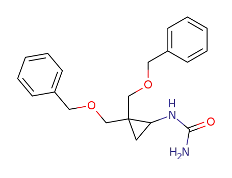 N-<2,2-bis(benzyloxymethyl)cyclopropyl>urea